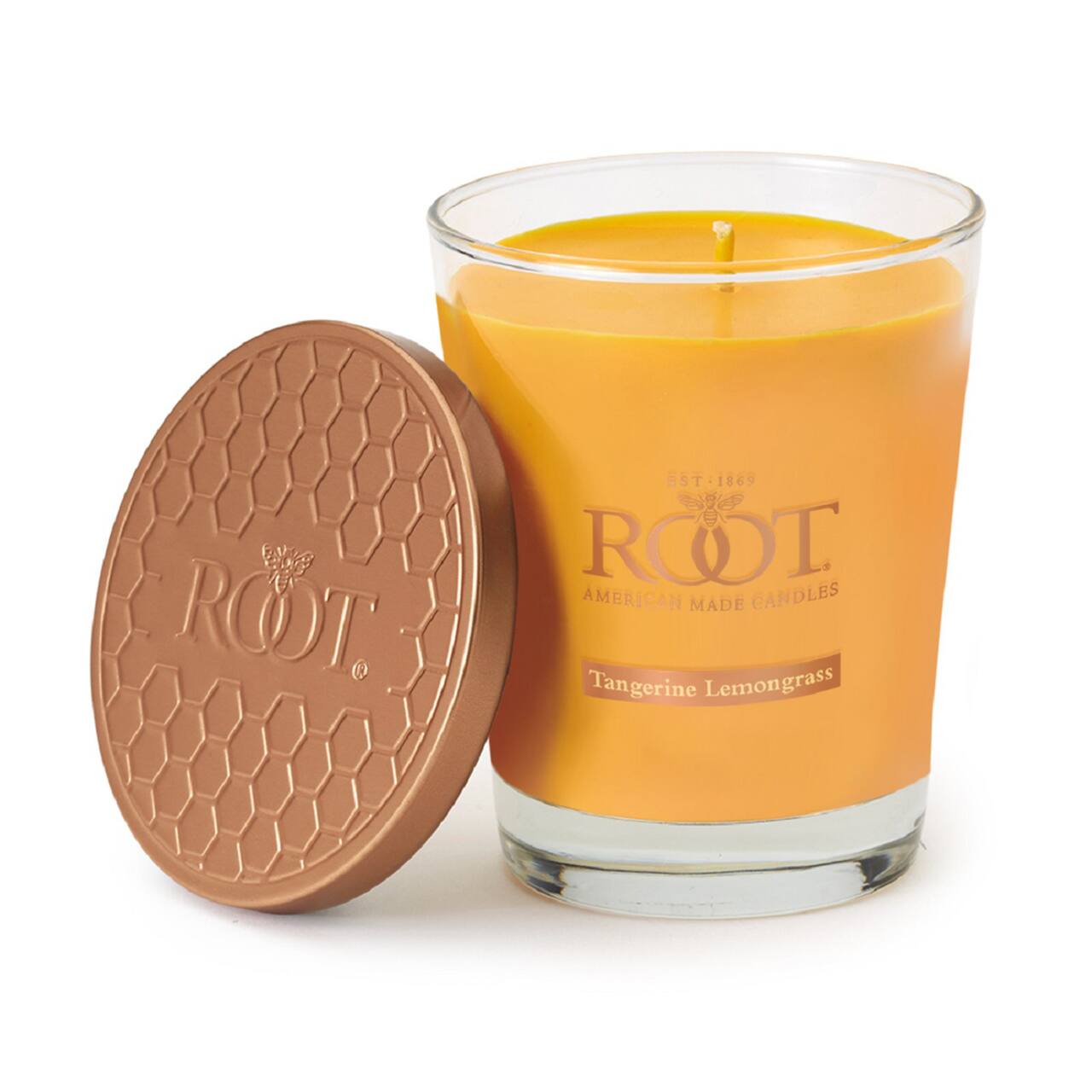 Root Candles 10.5oz. Large Scented Honeycomb Veriglass Jar Candle